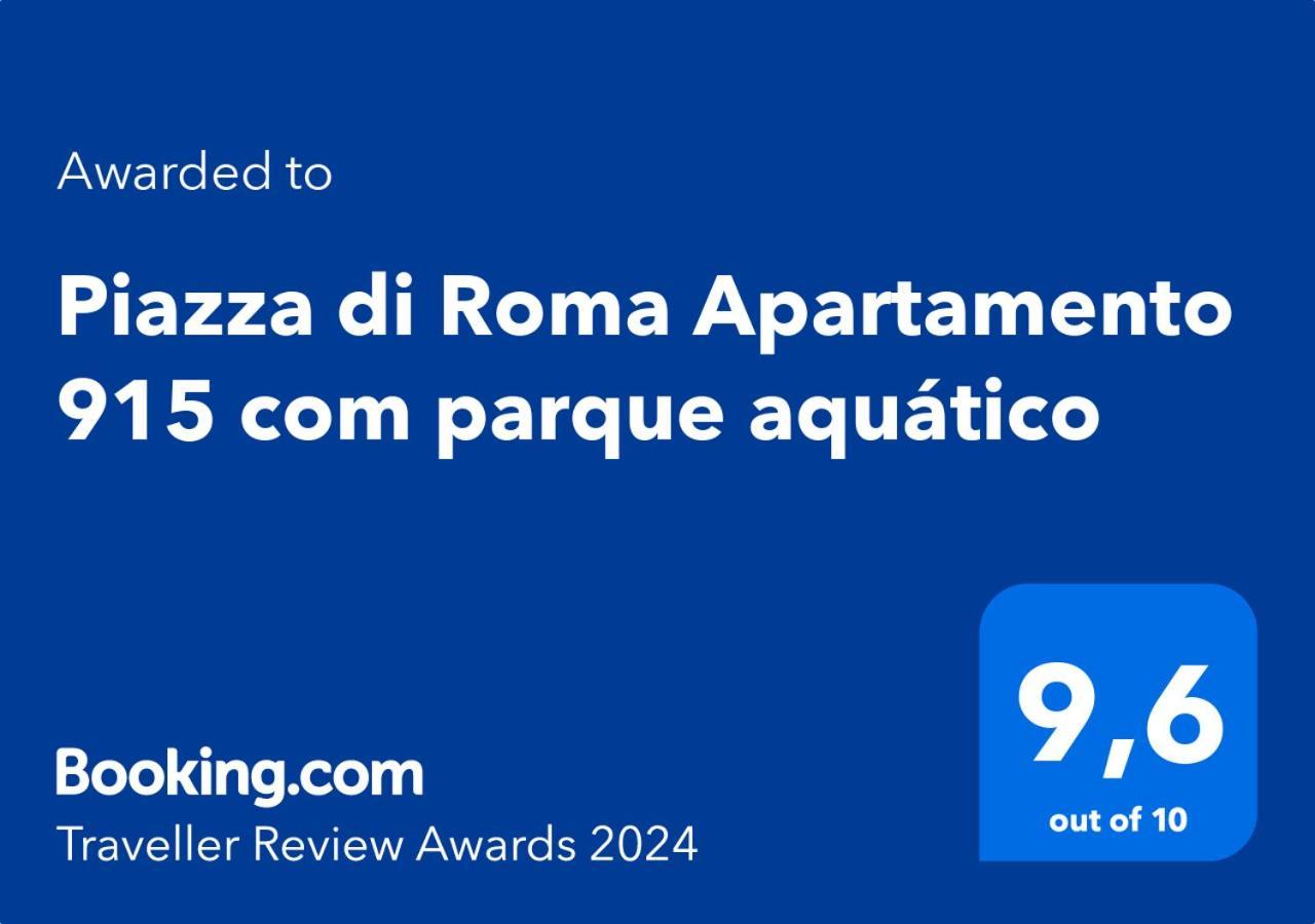 Piazza Di Roma Apartamento 915 Com Parque Aquatico Калдас-Новас Екстер'єр фото