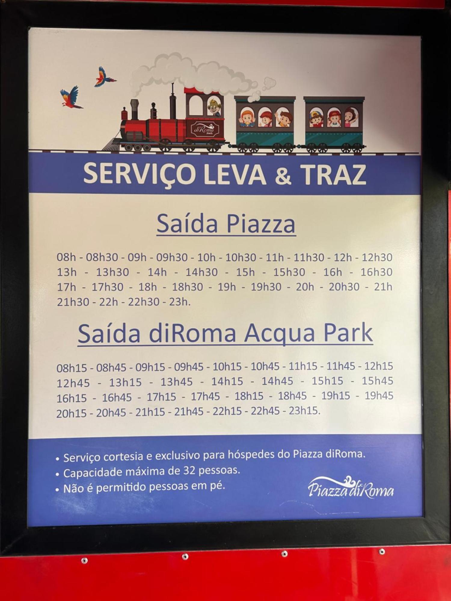 Piazza Di Roma Apartamento 915 Com Parque Aquatico Калдас-Новас Екстер'єр фото